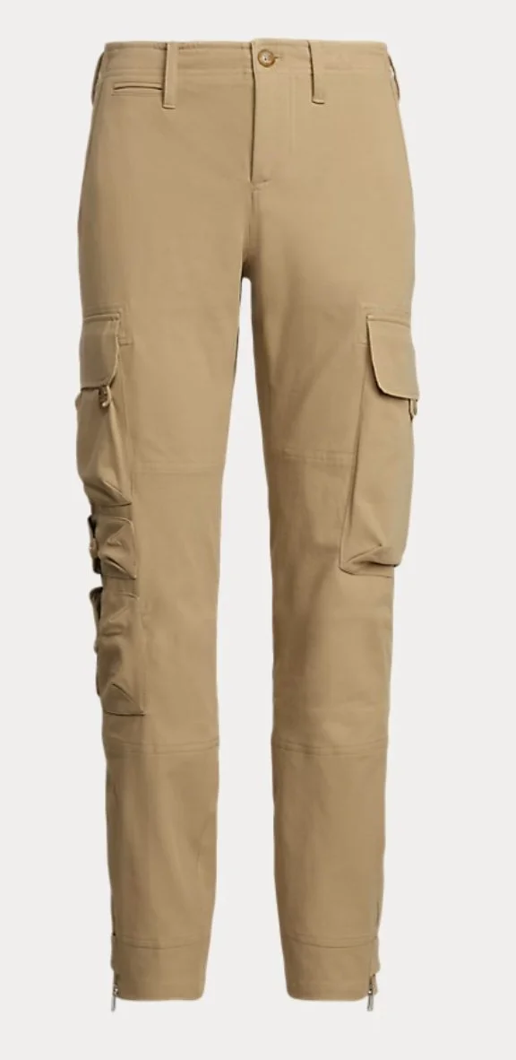 Ralph Lauren Mitchell Stretch Cotton Twill Trousers
