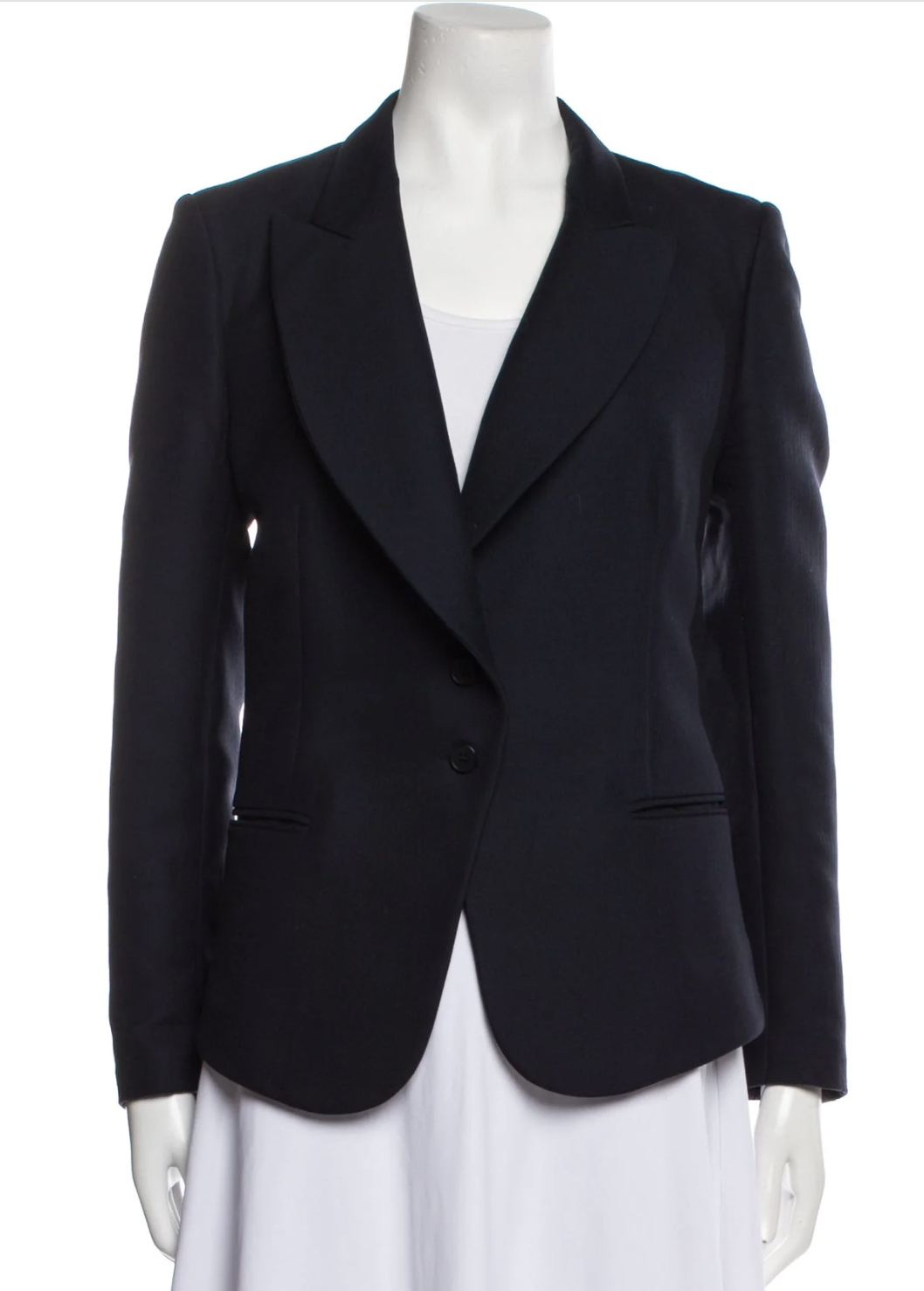 Balenciaga Pointed Collar Blazer