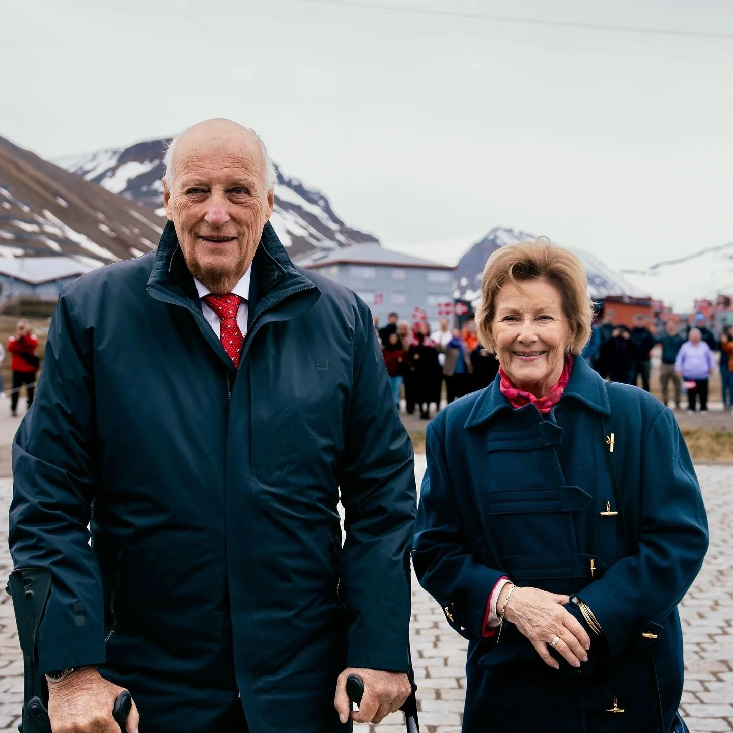 King Harald and Queen Sonja visit Svalbard - Day 4