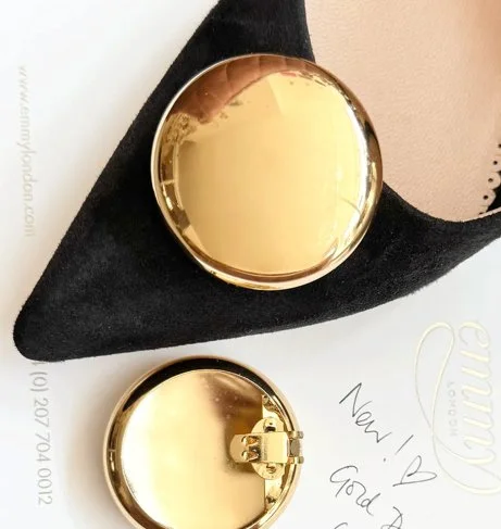 Emmy Golden Dome Shoe Clips