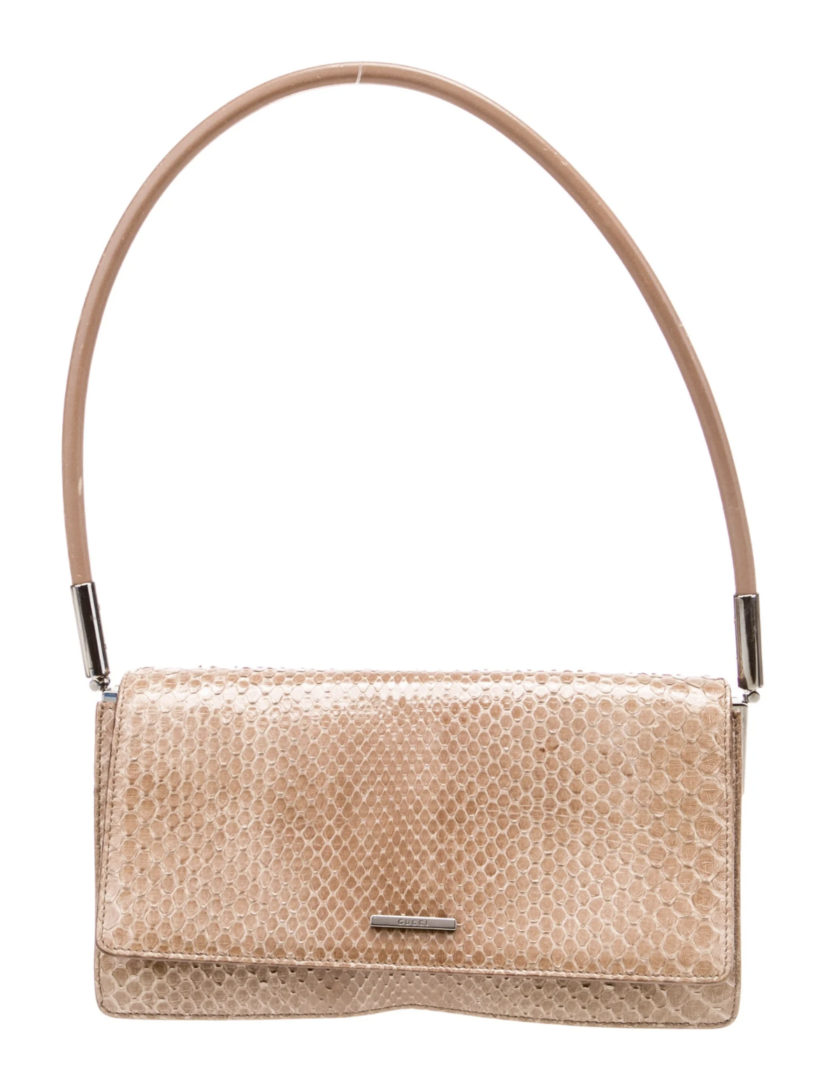 Gucci GG Snakeskin Shoulder Bag