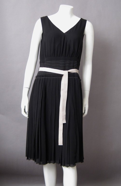 By Malene Birger V-Neck Pleated Dress