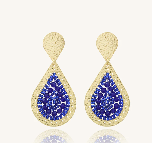 Santibé Baker Earrings in Blue