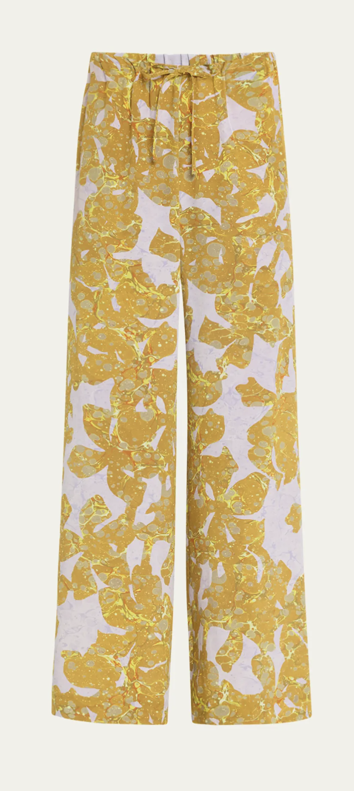 Dries Van Noten Puvis Trousers in Ocra