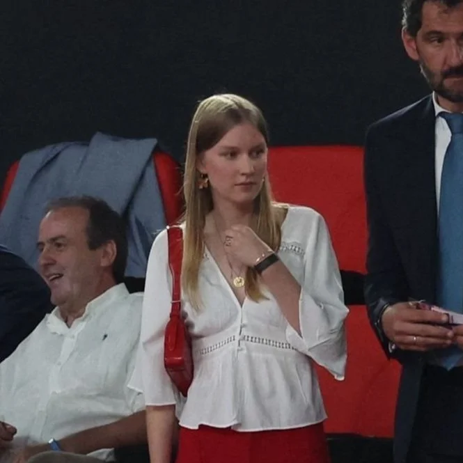 Princess Eléonore attends FIBA Women's EuroBasket 2025 final