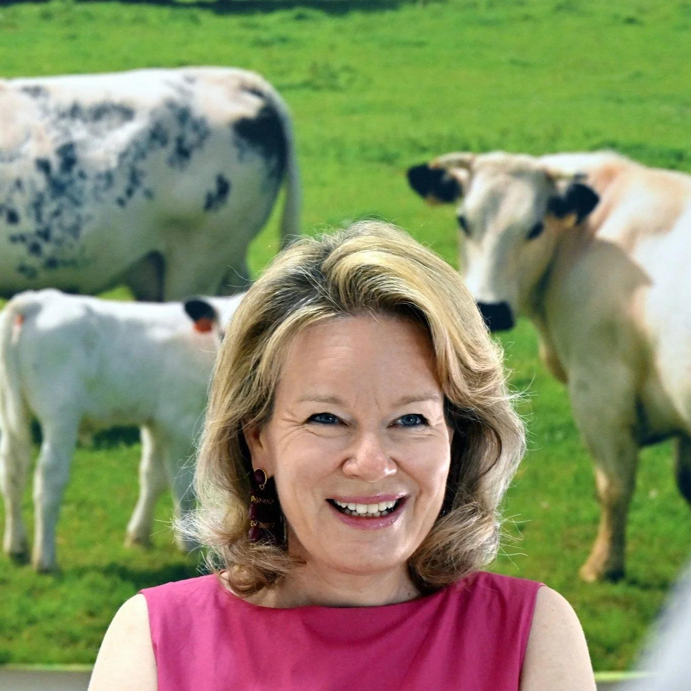 Queen Mathilde visits Paysans-Artisans Coopérative 