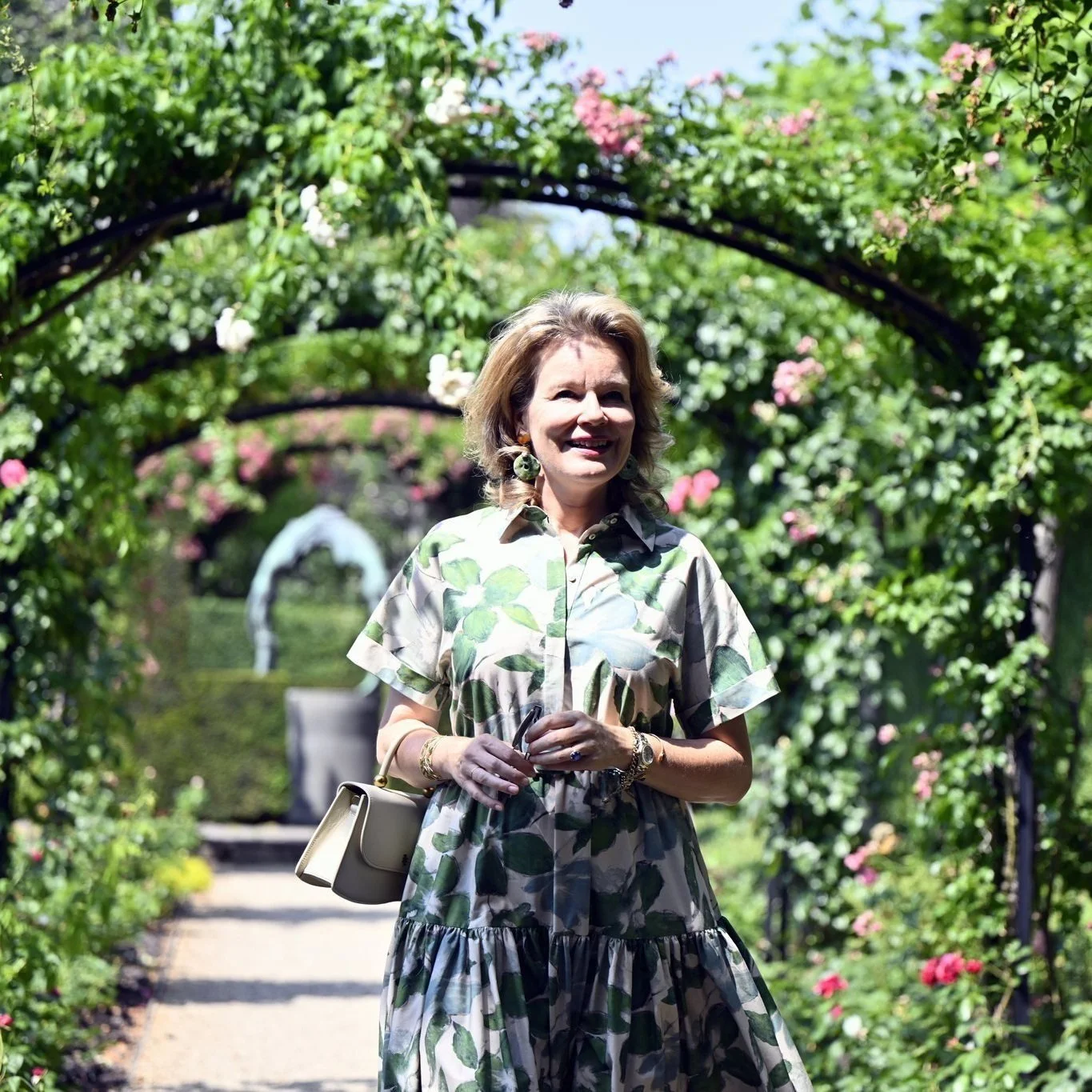 Queen Mathilde visits Van Buuren Museum