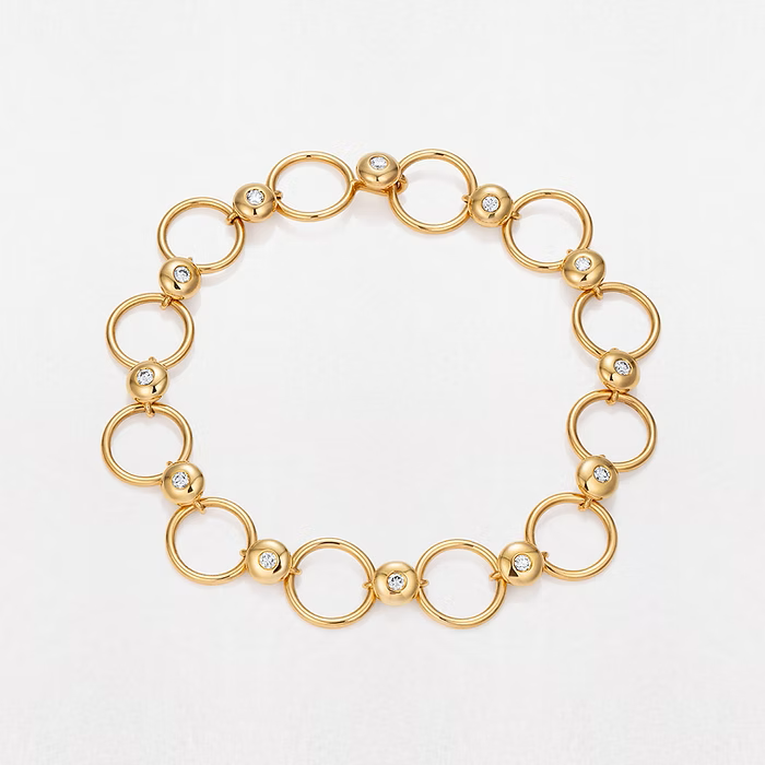 Anoona Jewels Umbra Gold and Diamond Circles Bracelet.png