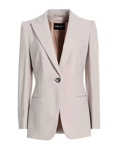 Giorgio Armani Single Breasted Crepe Blazer