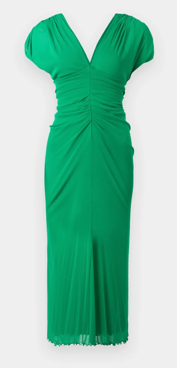 Giorgio Armani Wide-leg Marocain Silk Trousers — UFO No More