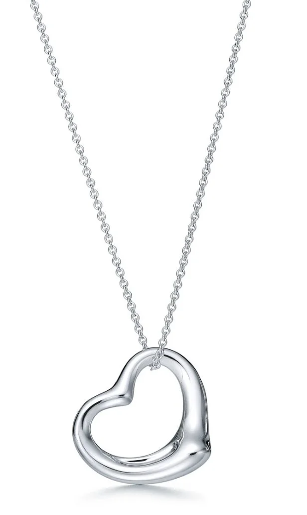 Tiffany &amp; Co Open Heart Necklace