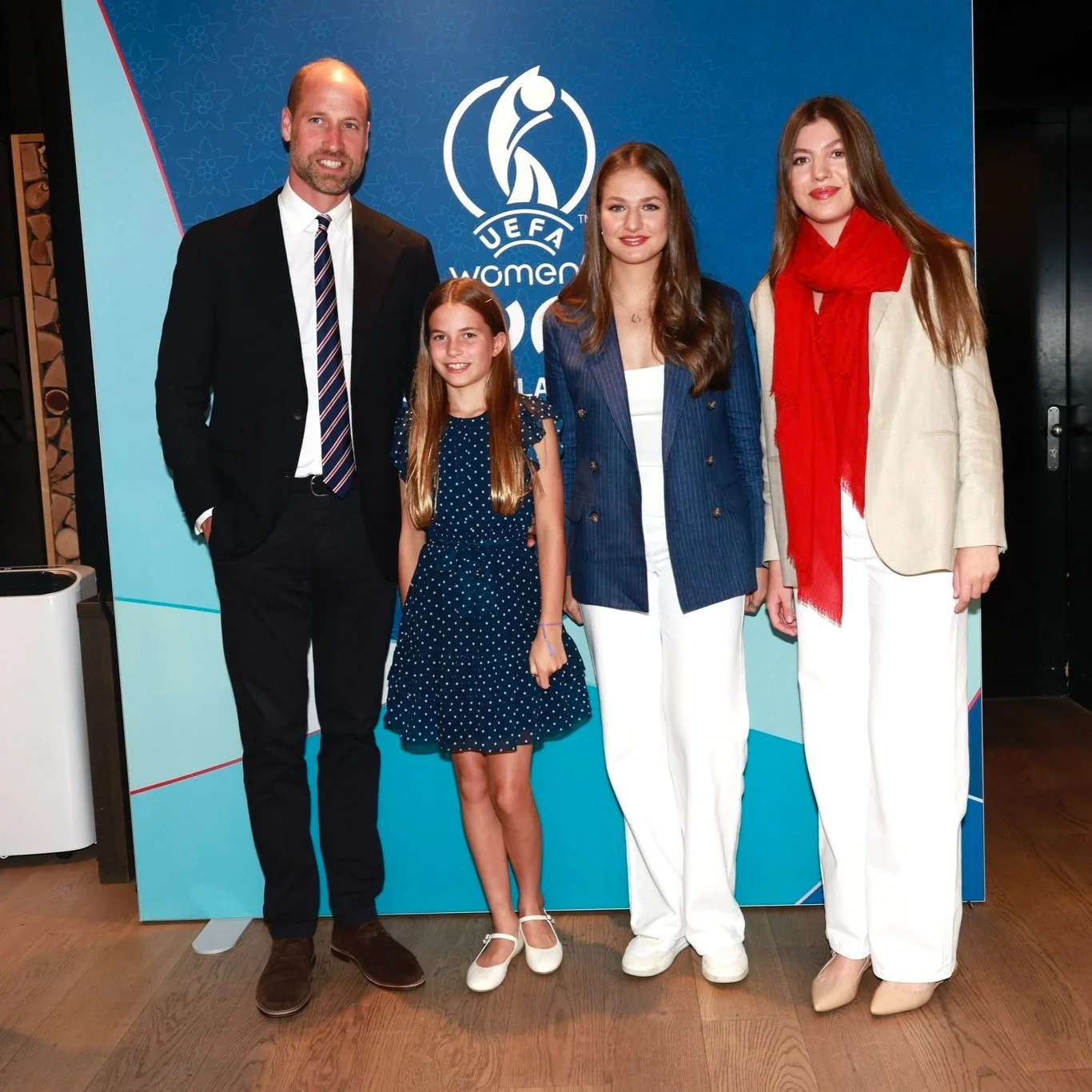 British and Spanish Royal Families attend UEFA Women's EURO 2025 Final 
