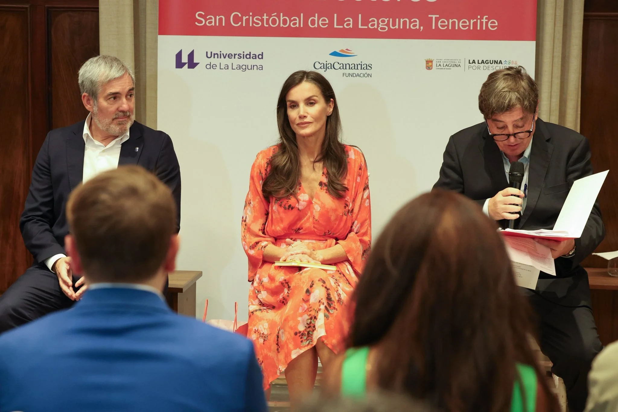 Queen Letizia attends annual meeting of directors of the Institute Cervantes centers