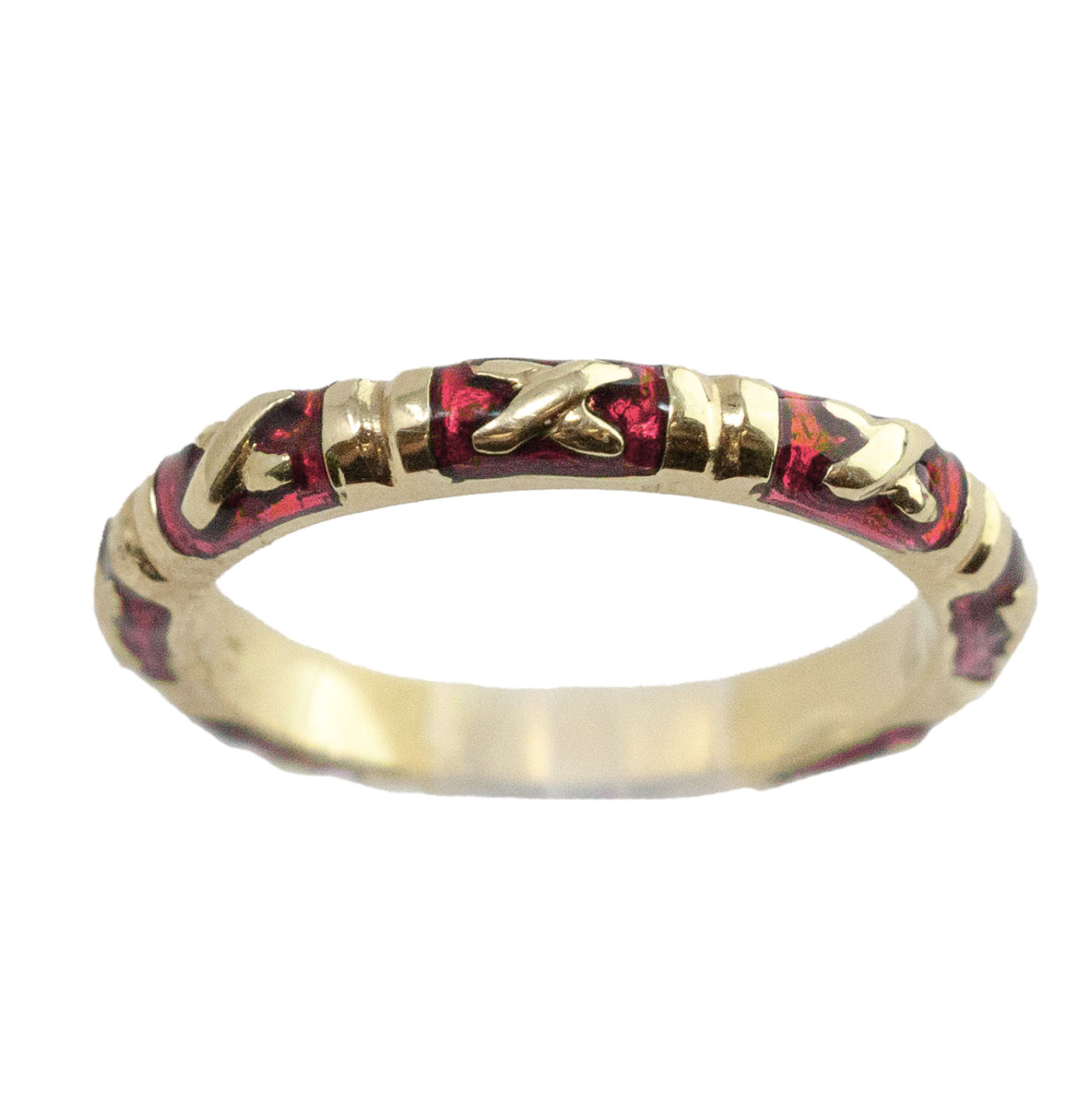 Hidalgo Enamel X Ring