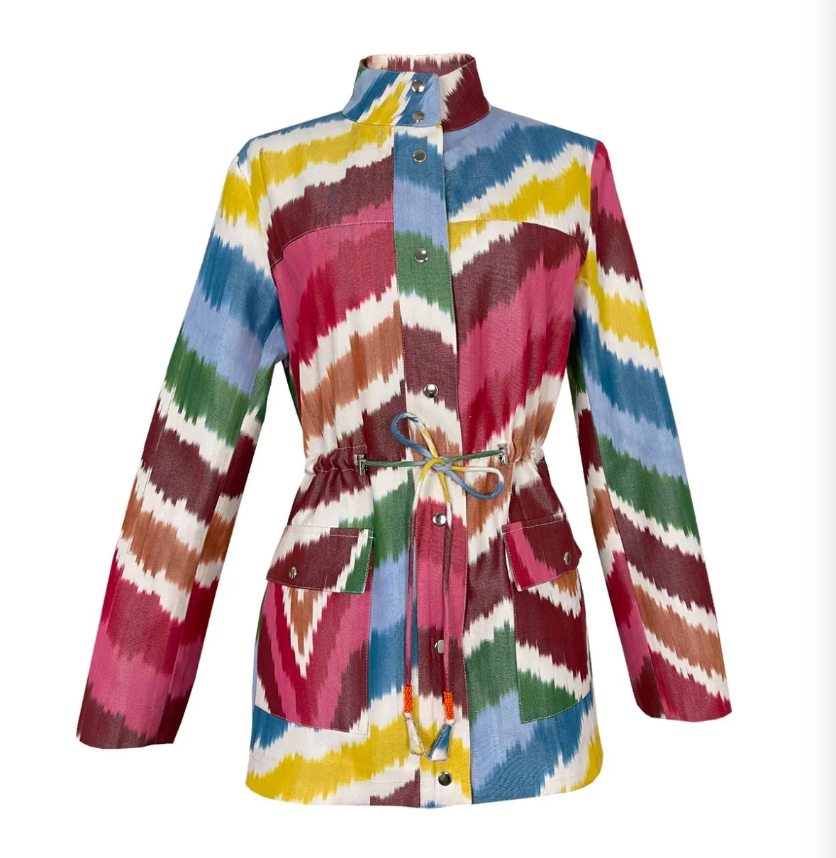 De Castro Rainbow Ikat Jacket