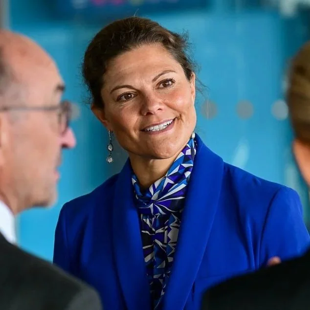 King Carl Gustaf and Crown Princess Victoria attend Stockholm Water Prize Seminar