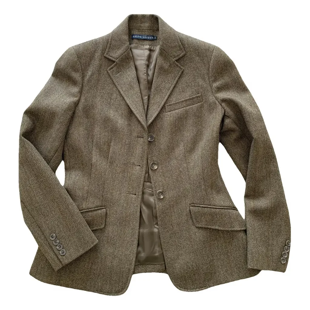 Ralph Lauren Herringbone Tweed Jacket — UFO No More