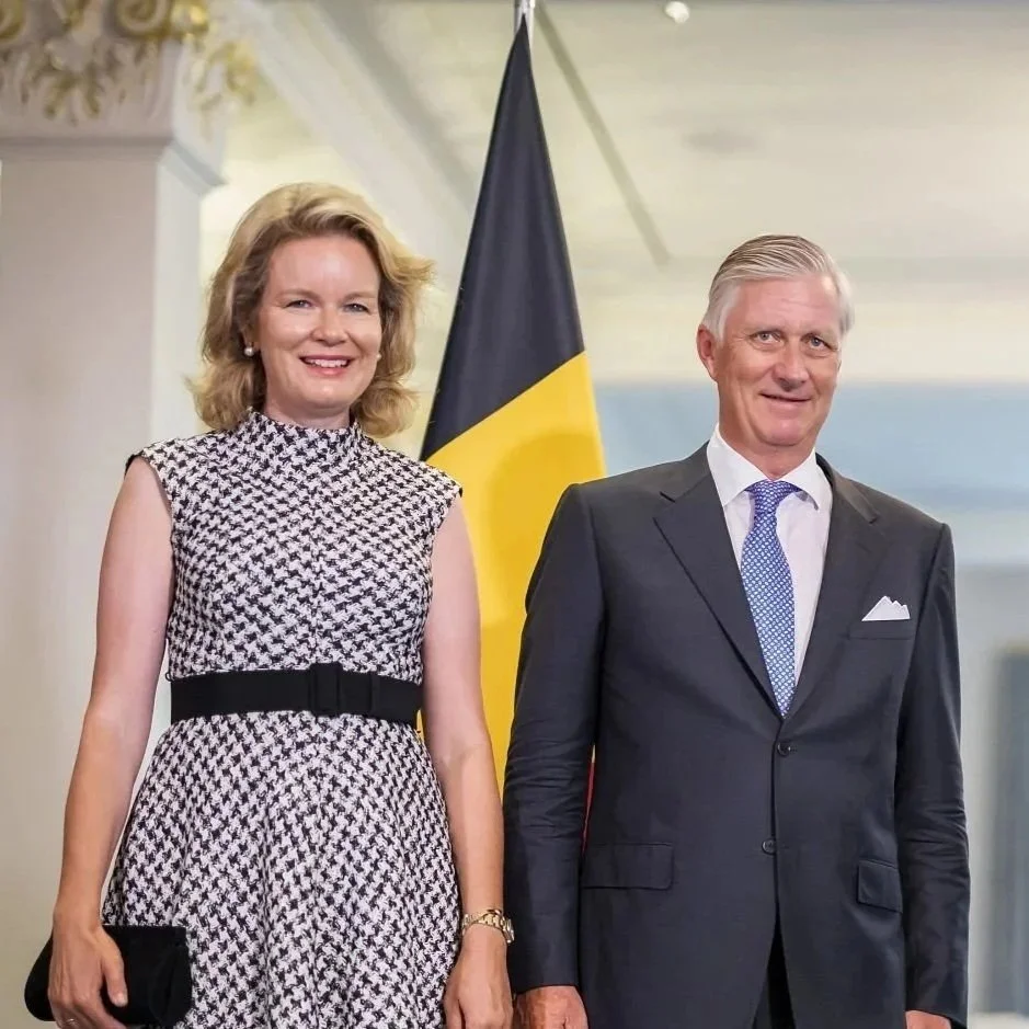 King Philippe and Queen Mathilde attend Meeting of Heads of State of German-speaking countries - Day 1