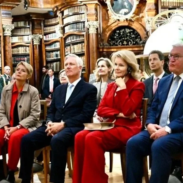 King Philippe and Queen Mathilde attend Meeting of Heads of State of German-speaking countries - Day 2