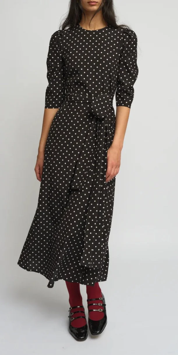 Greta Astrid Belted Dress