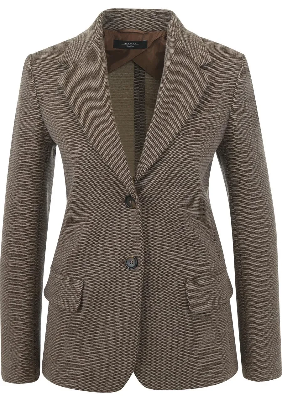 Max Mara Dilly Blazer in Brown