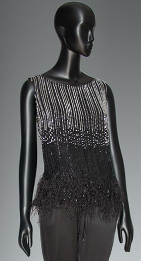 Felipe Varela Fringe Sequin Top