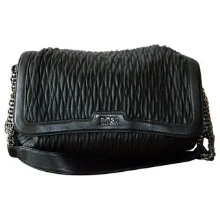 Hugo Boss Matelassé Leather Bag