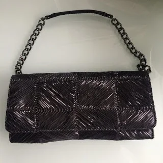 Hugo Boss Patent Leather Shoulder Bag
