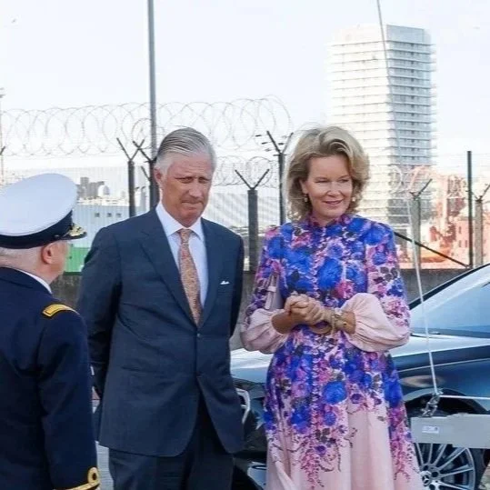 King Philippe and Queen Mathilde visit Ostend