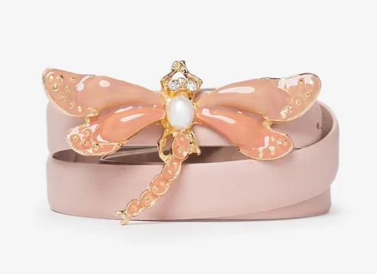 Uterque Dragonfly Buckle Belt