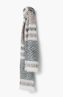 Mango Patterned Scarf