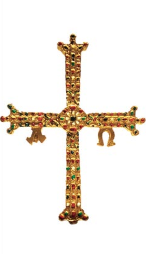 Principality of Asturias Cross of Victory Necklace
