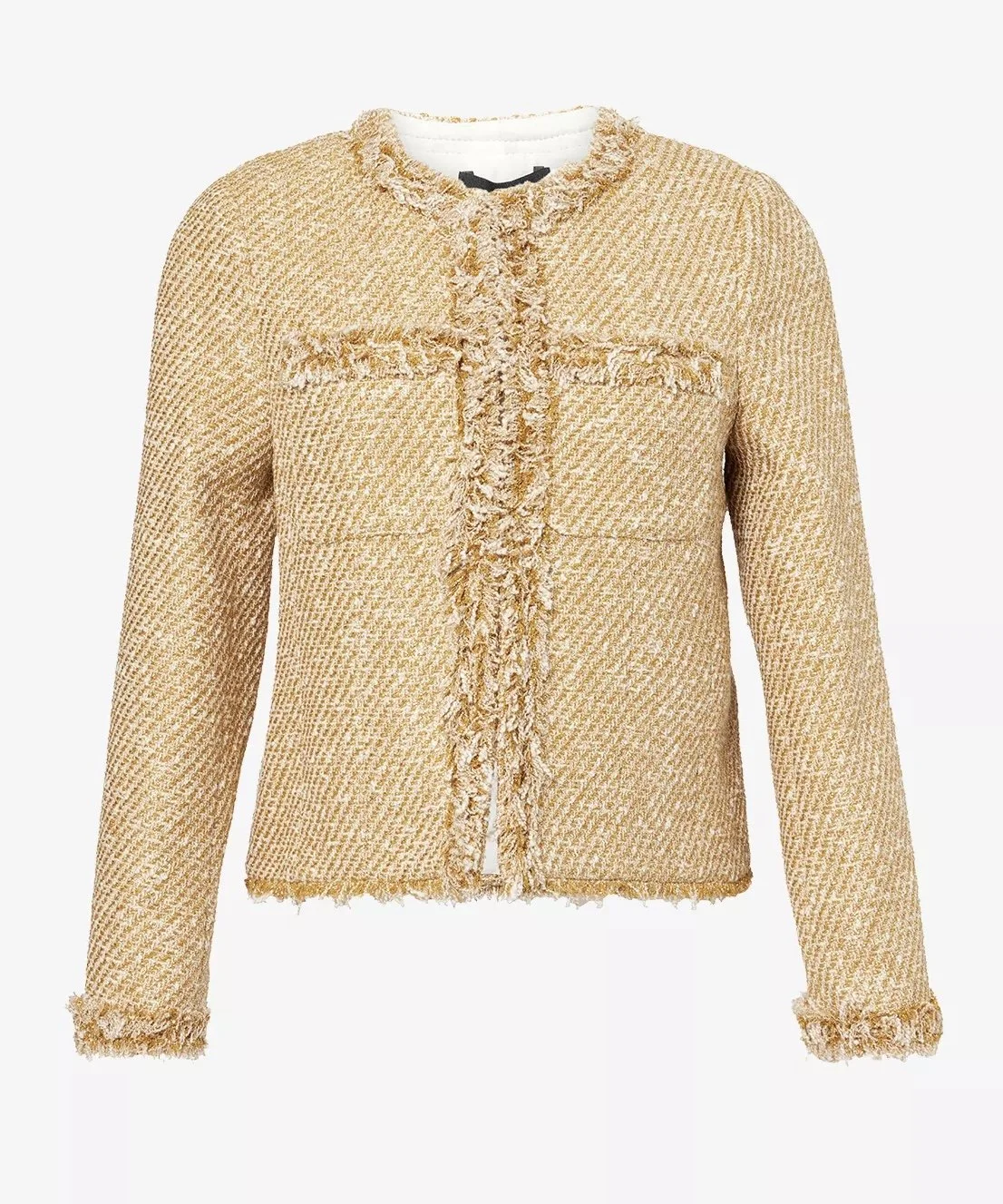 ME and EM Metallic Tweed Evening Jacket