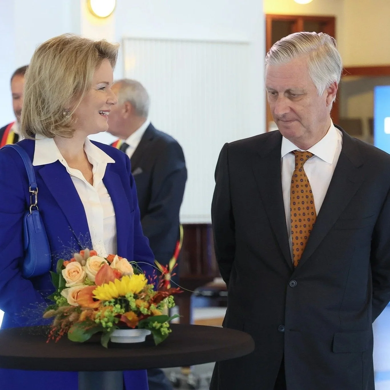 King Philippe and Queen Mathilde mark Belgian Broadcasting Corporation's 80th anniversary