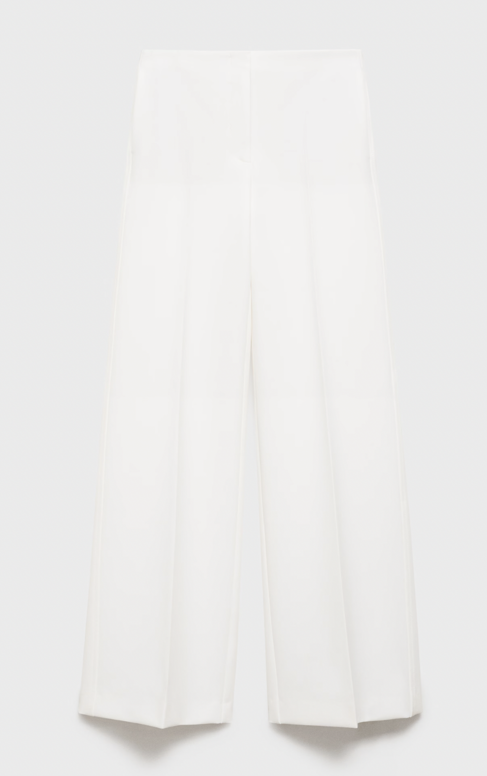 Mango Flowy Straight-Fit Trousers