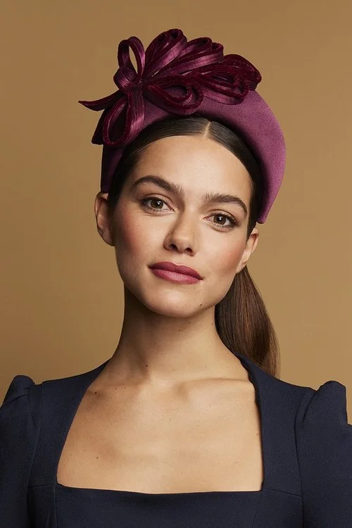 Juliette Botterill Silk Velvet Ribbon Headband in Aubergine.jpg
