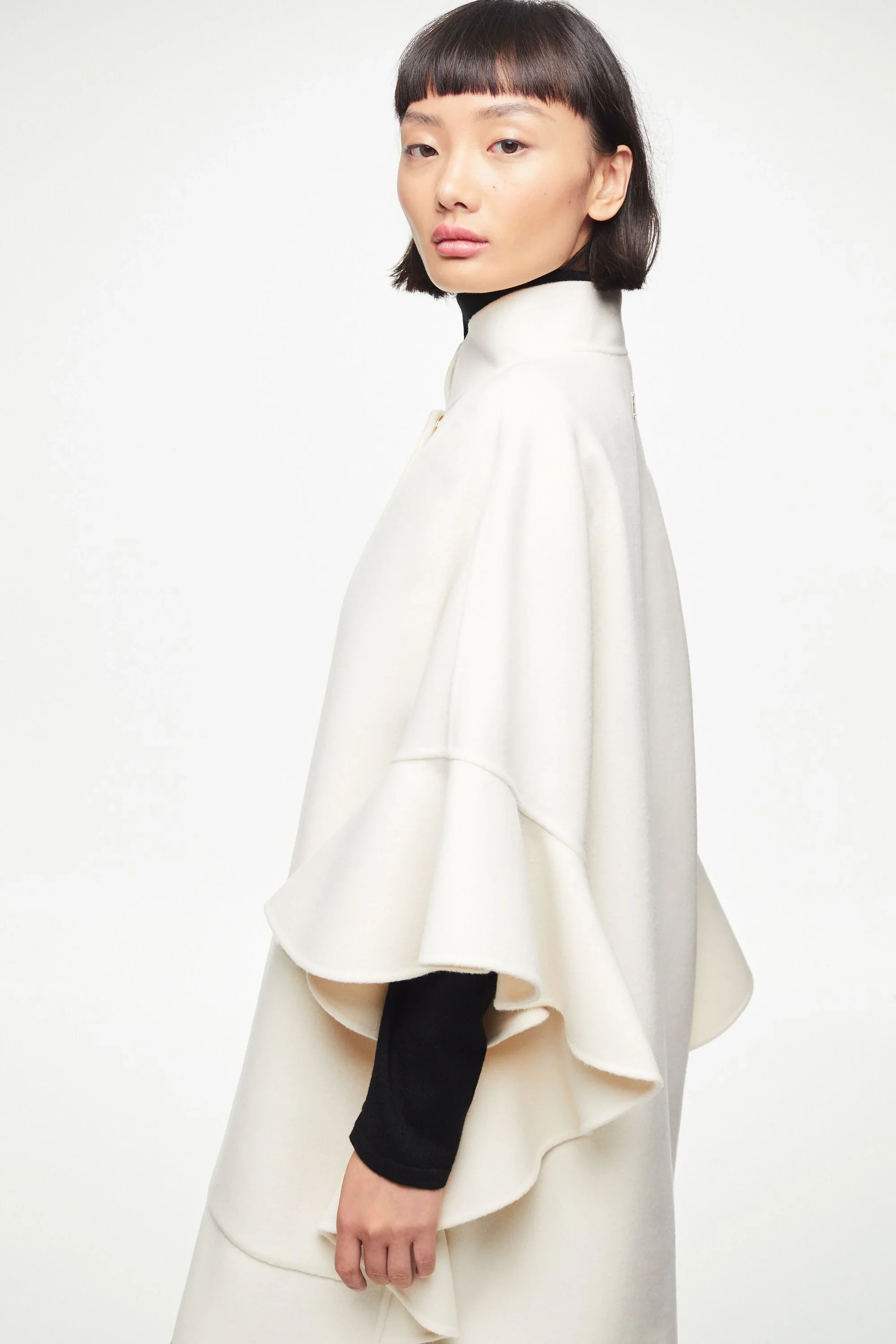 Carolina Herrera Ruffled Coat