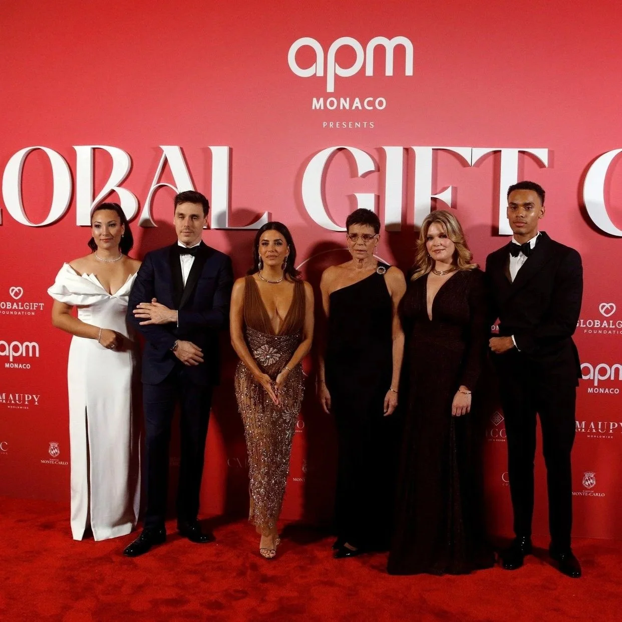 Princess Stéphanie and her children attend Global Gift Gala
