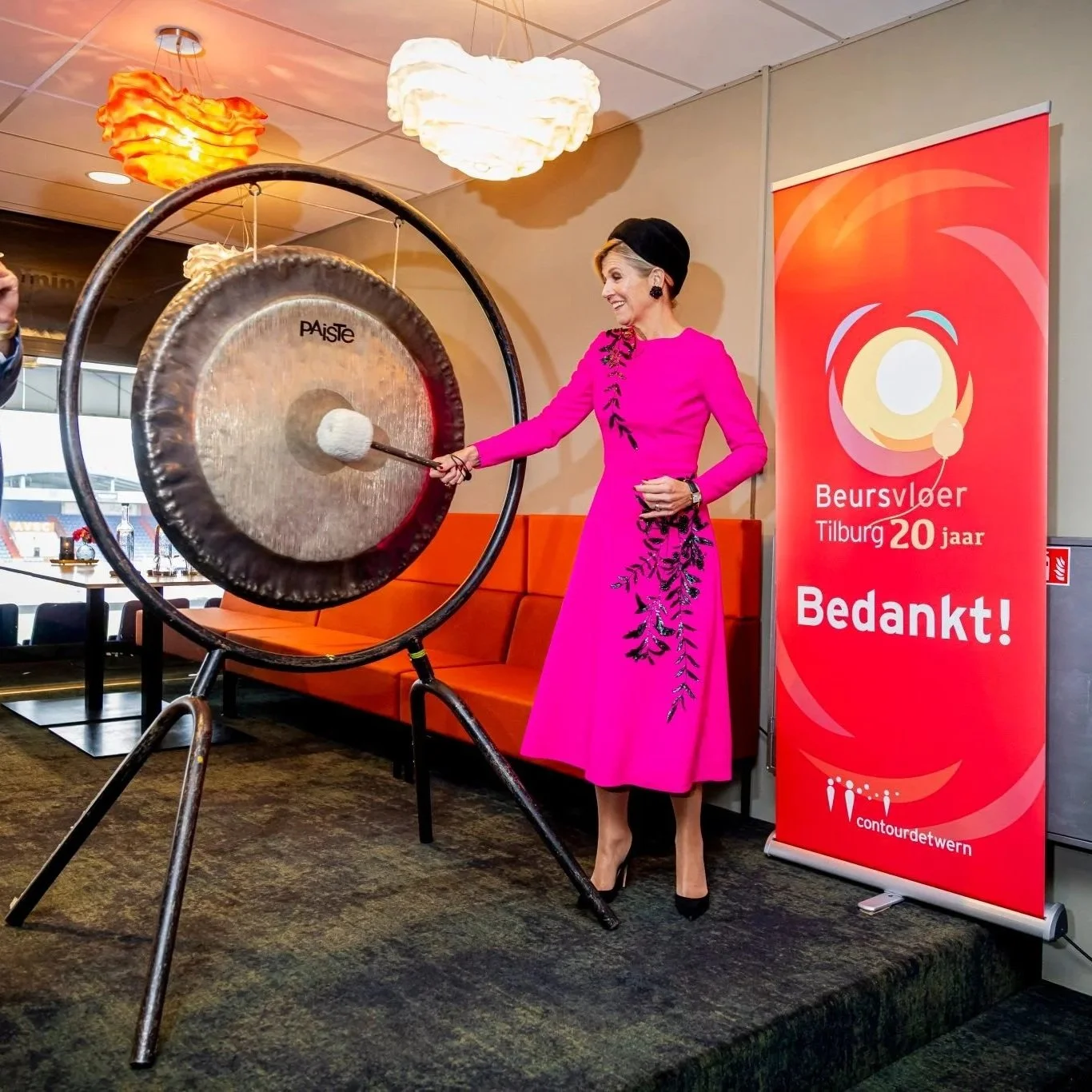 Queen Maxima attends 20th anniversary of Beursvloer Tilburg
