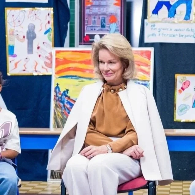 Queen Mathilde takes part in RTBF's HOPE campaign against bullying