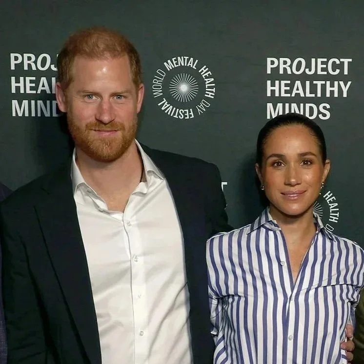 The Duke and Duchess of Sussex attend Project Healthy Minds' World Mental Health Day Festival