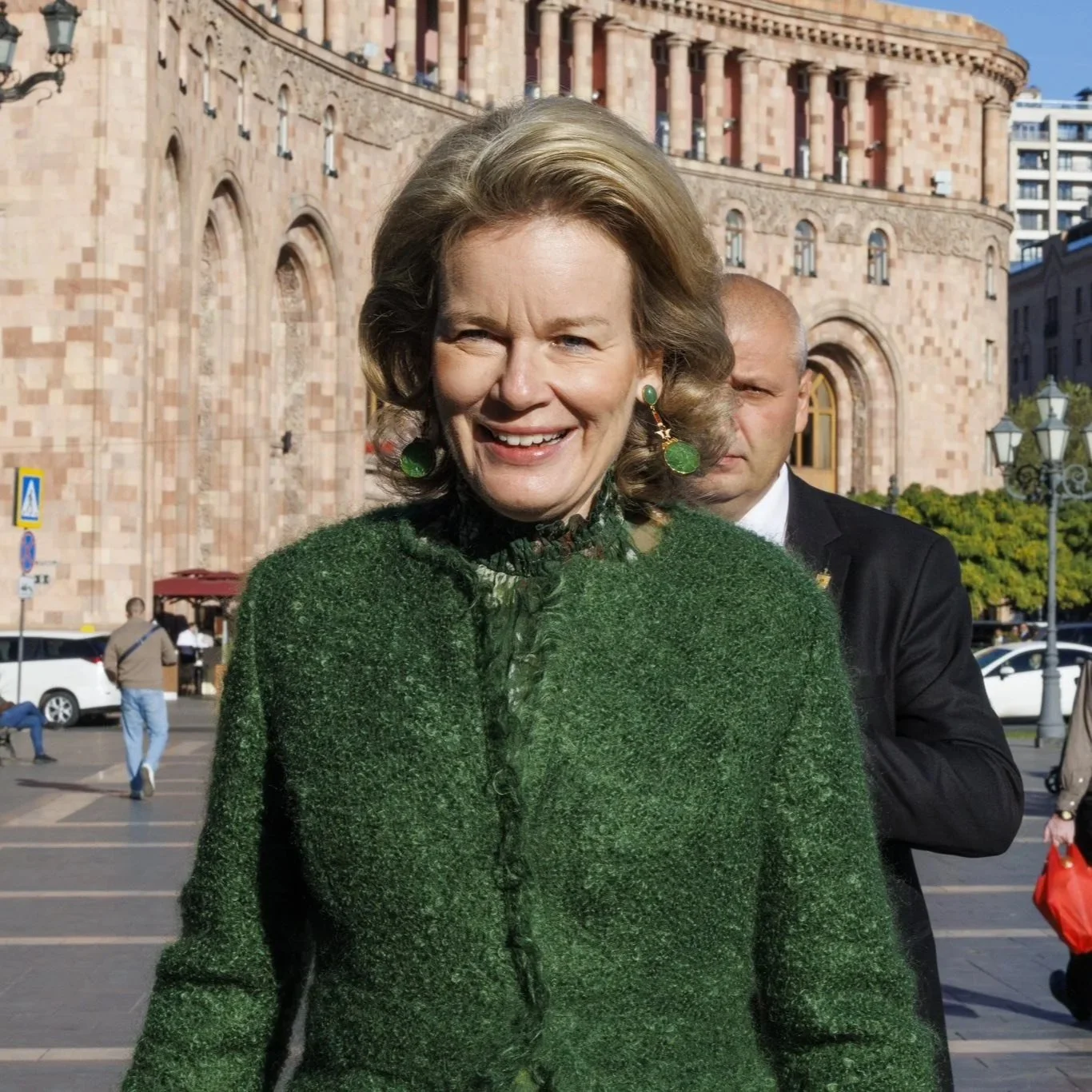 Queen Mathilde visits Armenia - Day 1