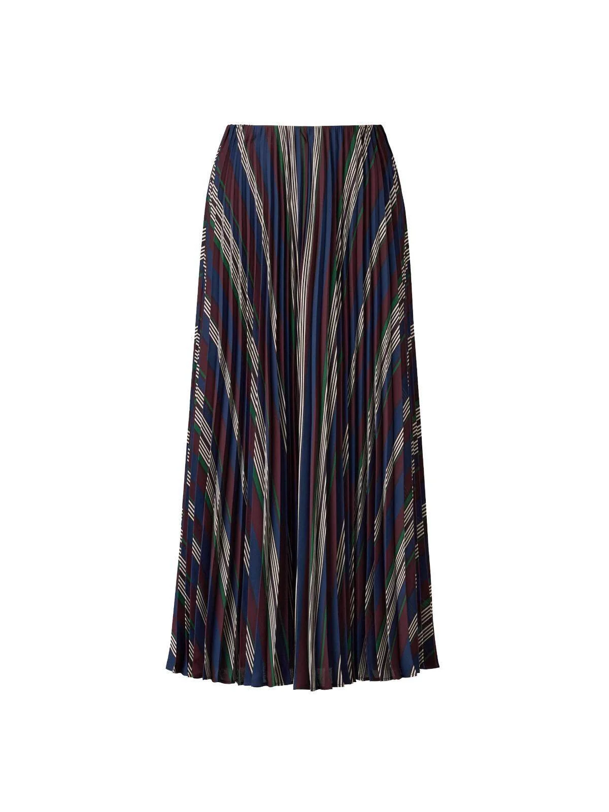 Uniqlo Printed Pleated Long Skirt
