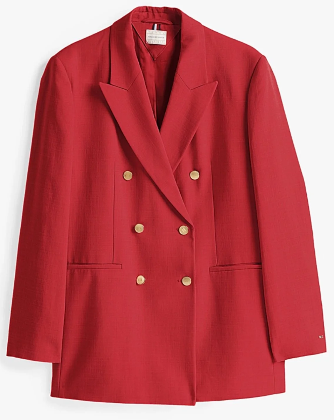 Tommy Hilfiger The Sofia Capsule Double-Breasted Blazer