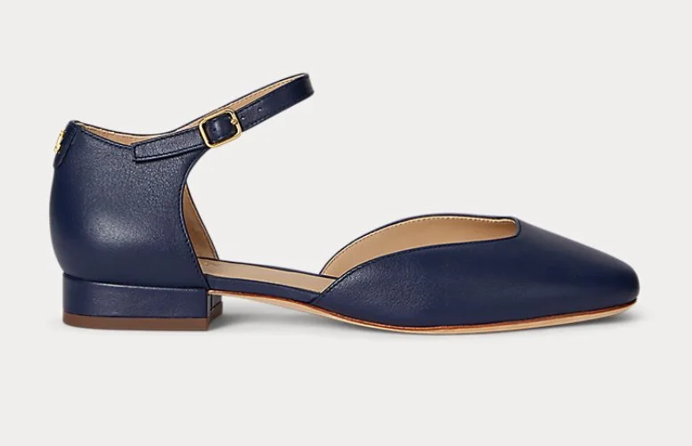 Lauren Ralph Lauren Emellie Mary Jane Flats
