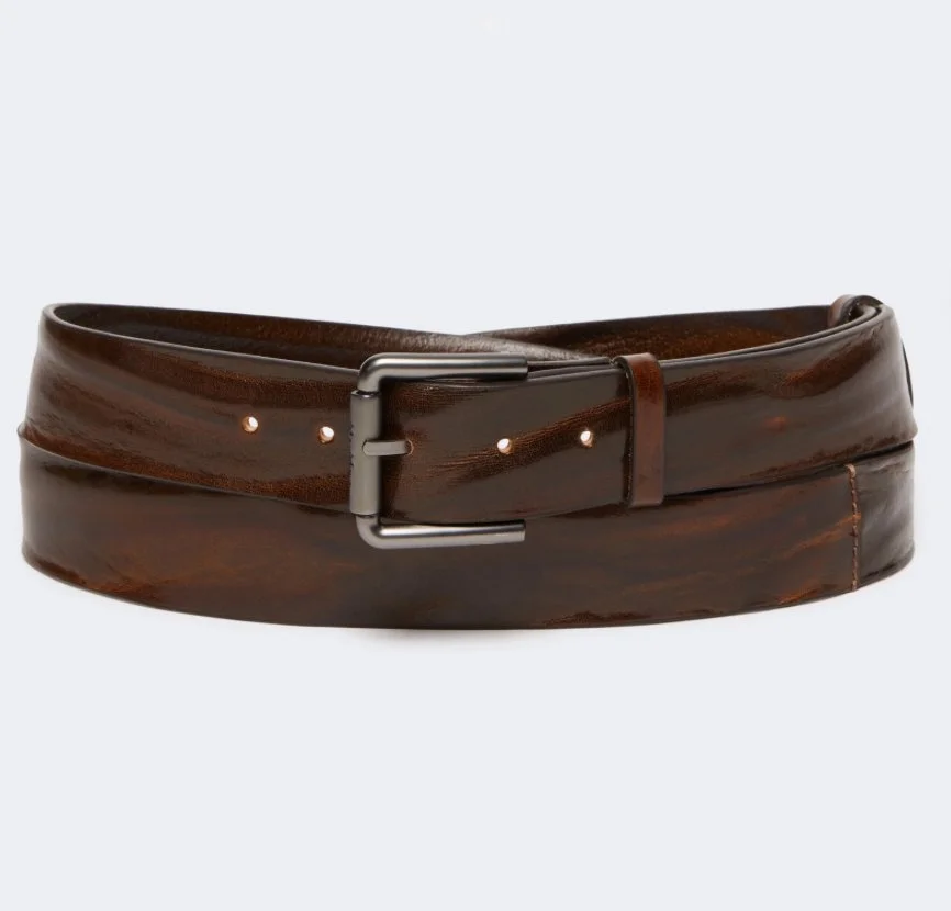 Max Mara Long Leather Belt