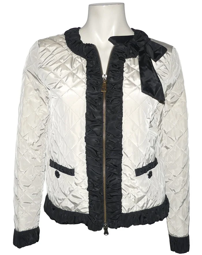 Moschino Quilted Bow Jacket