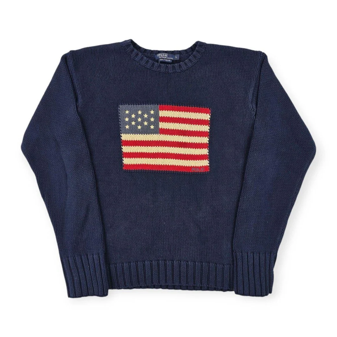 Polo Ralph Lauren USA Flag Jumper in Navy.jpg