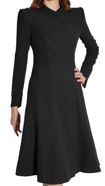 Catherine Walker Evie Coat in Black