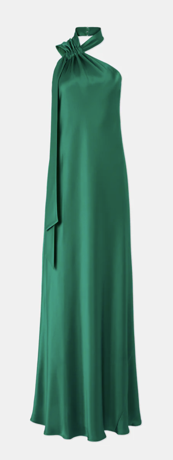 Galvan London Ushuaia Gown in Emerald